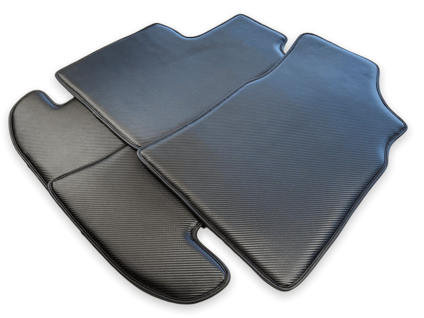 Carbon Fiber Floor Mats For Bentley Continental GTC (2006–2011) - AutoWin