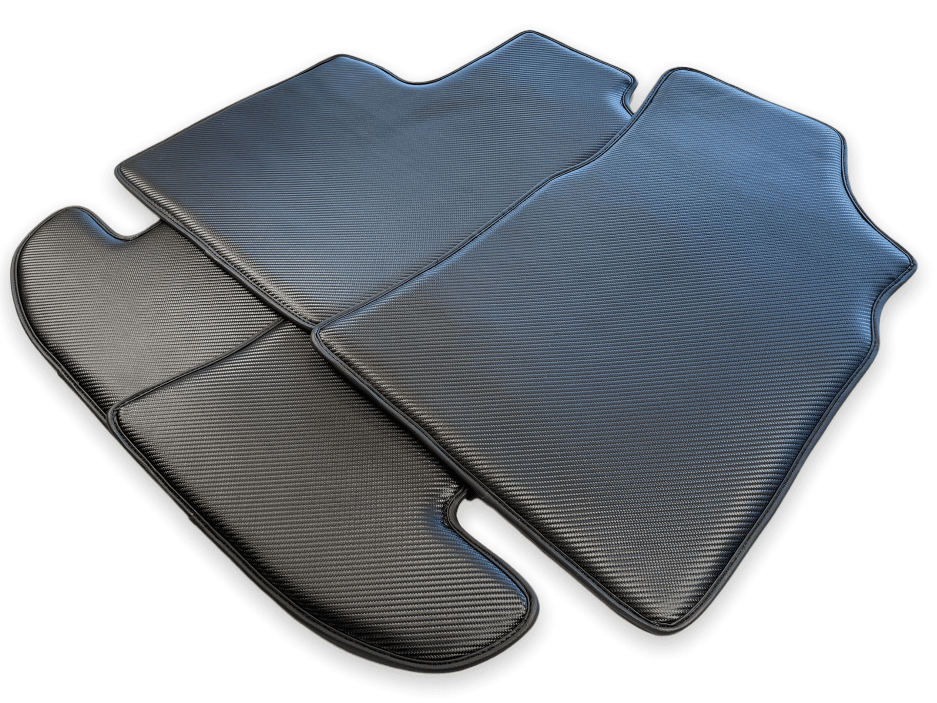 Carbon Fiber Floor Mats For Bentley Continental GTC (2006–2011) - AutoWin