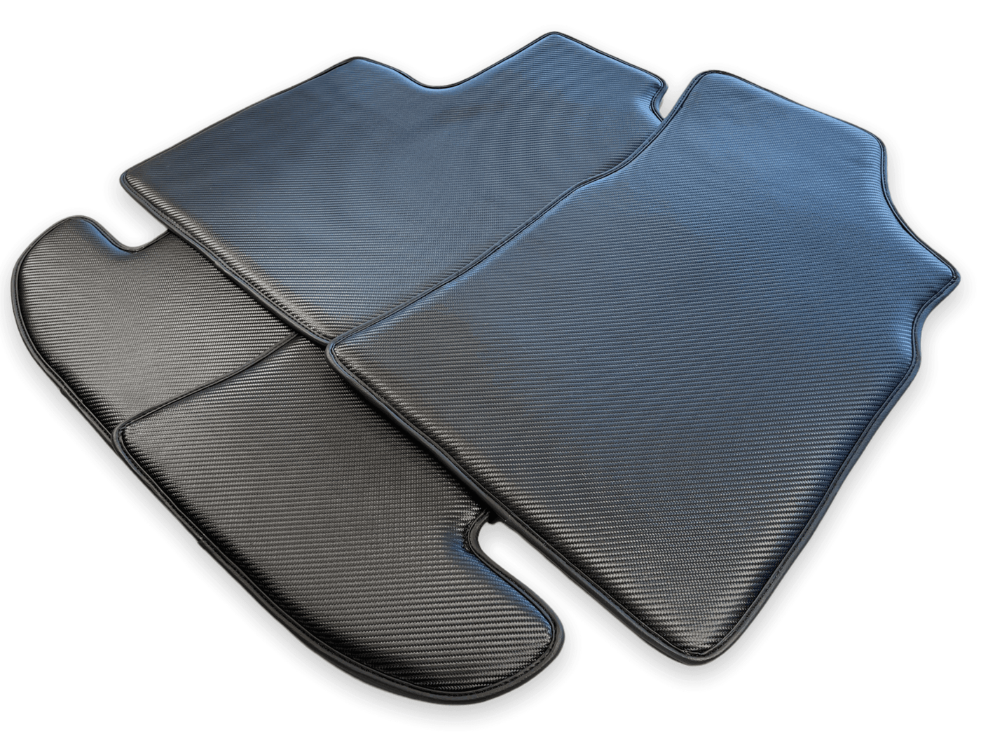 Carbon Fiber Floor Mats For Bentley Continental GTC (2011-2018) - AutoWin