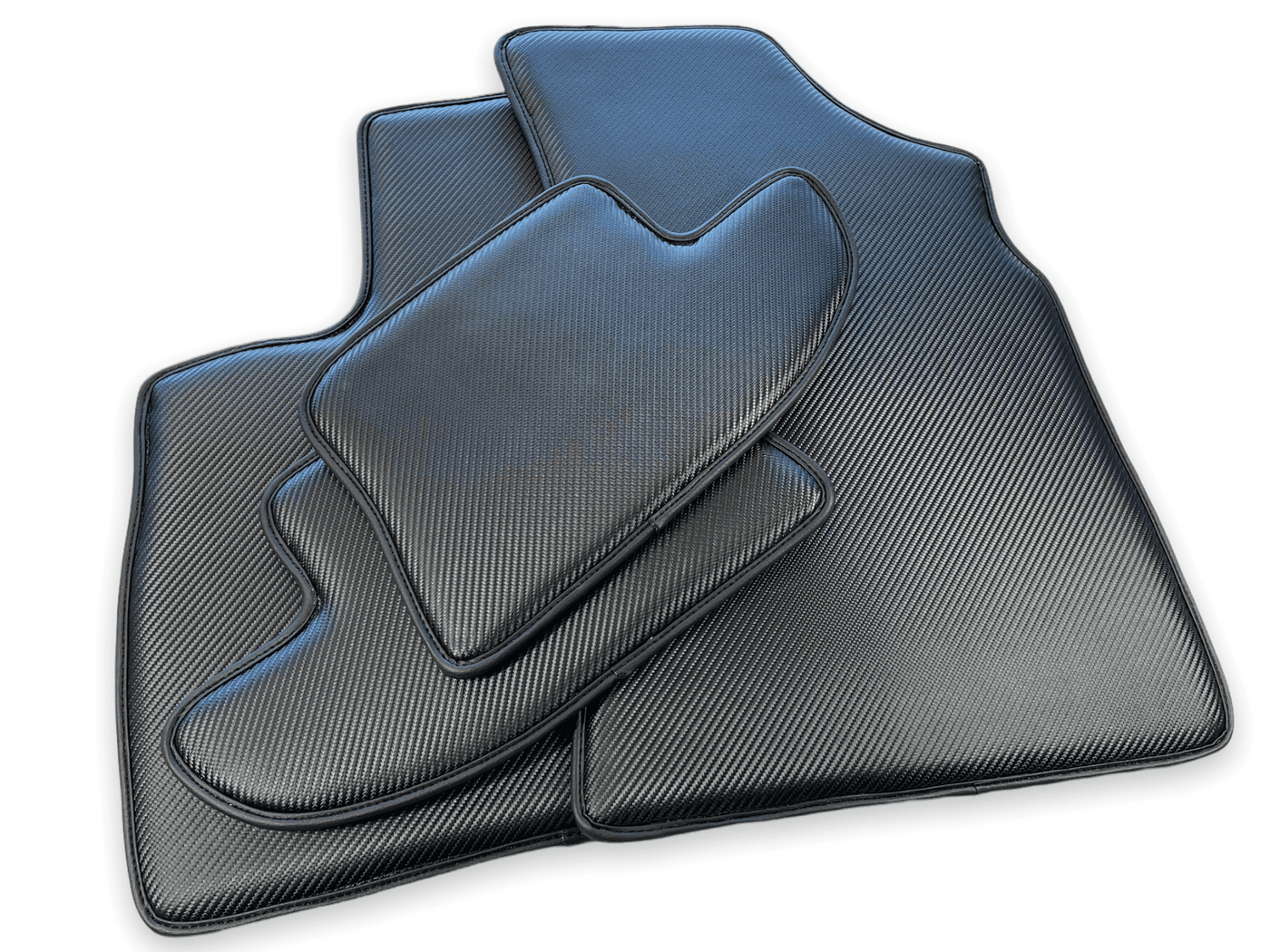 Carbon Fiber Floor Mats For Bentley Continental GTC (2011-2018) - AutoWin