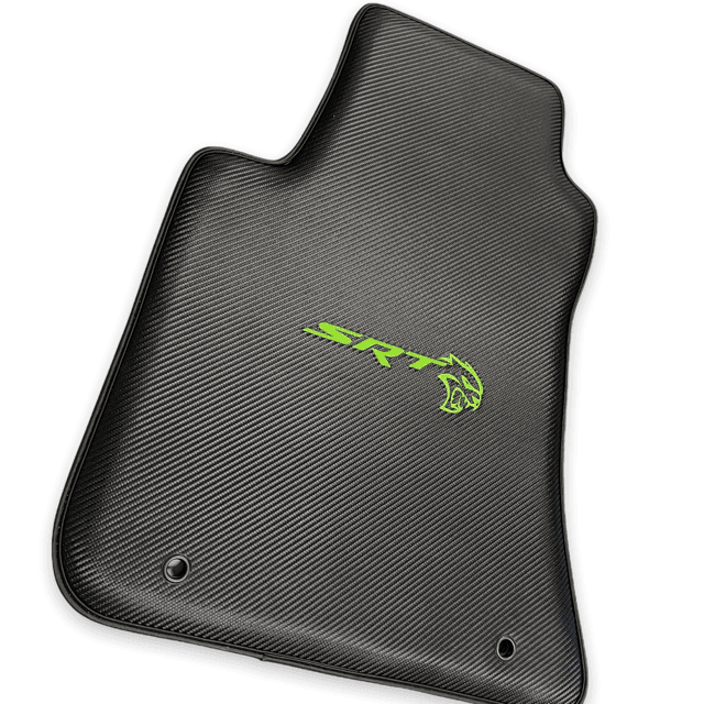 Carbon Fiber Floor Mats For Dodge Charger SRT (2015-2024) - AutoWin