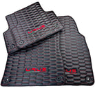 Carbon Fiber Floor Mats for Lamborghini Urus with Red Stitching - AutoWin