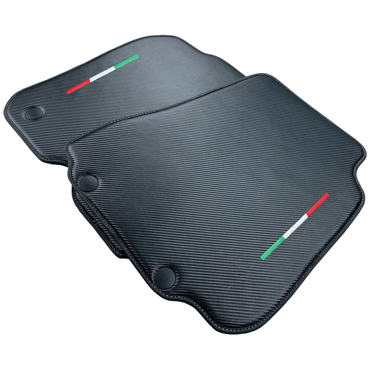 Carbon Fiber Leather Floor Mats For Ferrari 812 GTS (2019-2023)