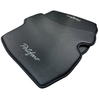 Carbon Fiber Leather Floor Mats For Ferrari Portofino (2018-2023) - AutoWin