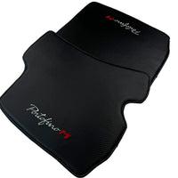 Carbon Fiber Leather Floor Mats for Ferrari Portofino M (2018-2023) - AutoWin