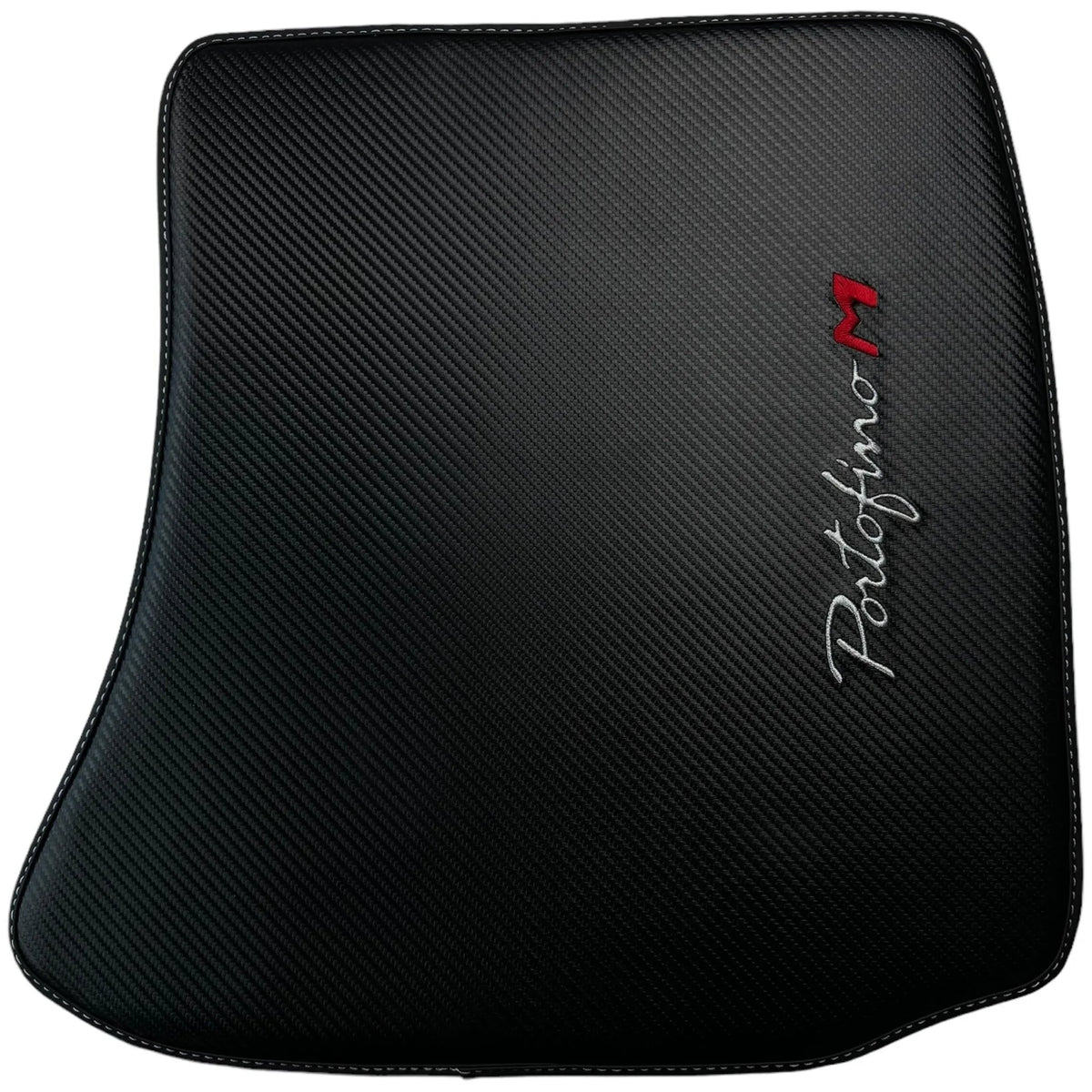 Carbon Fiber Leather Floor Mats for Ferrari Portofino M (2018-2023) - AutoWin