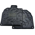 Carbon Leather Floor Mats for Lamborghini Aventador SVJ 63 Edition - AutoWin