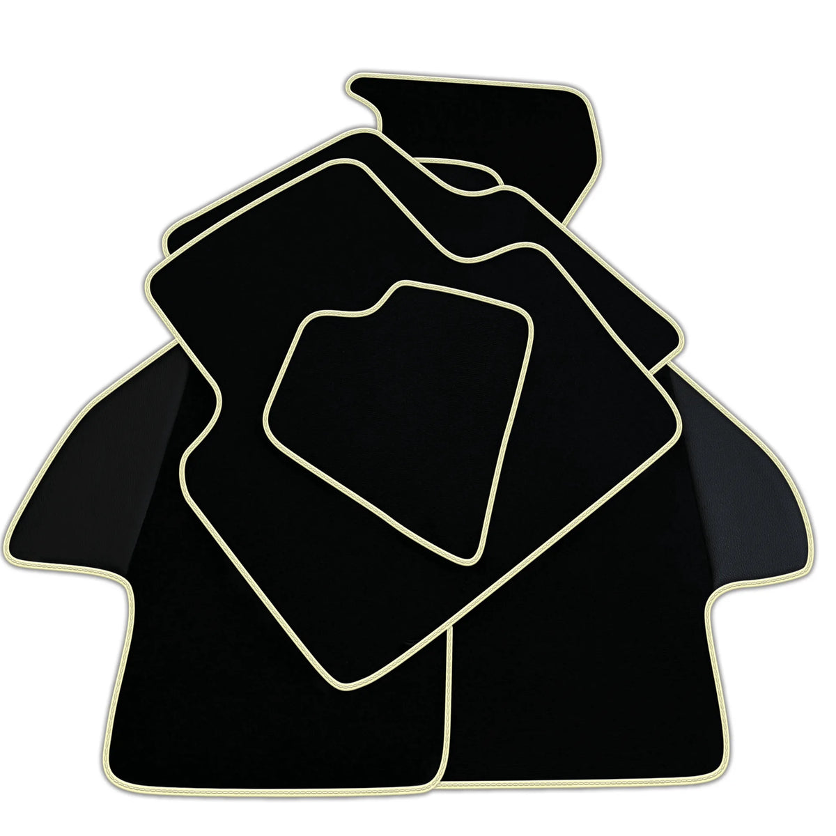 Custom Floor Mats For Ferrari Mondial Coupe 1980-1993 With Leather