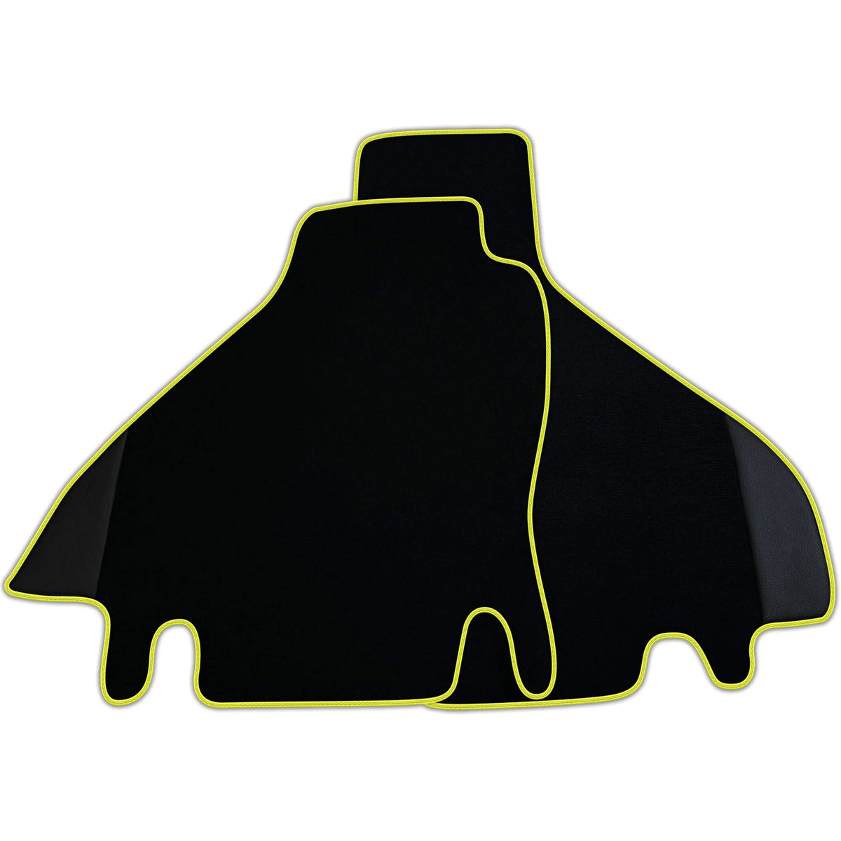 Custom Floor Mats for Ferrari Testarossa (1984–1996) with Leather