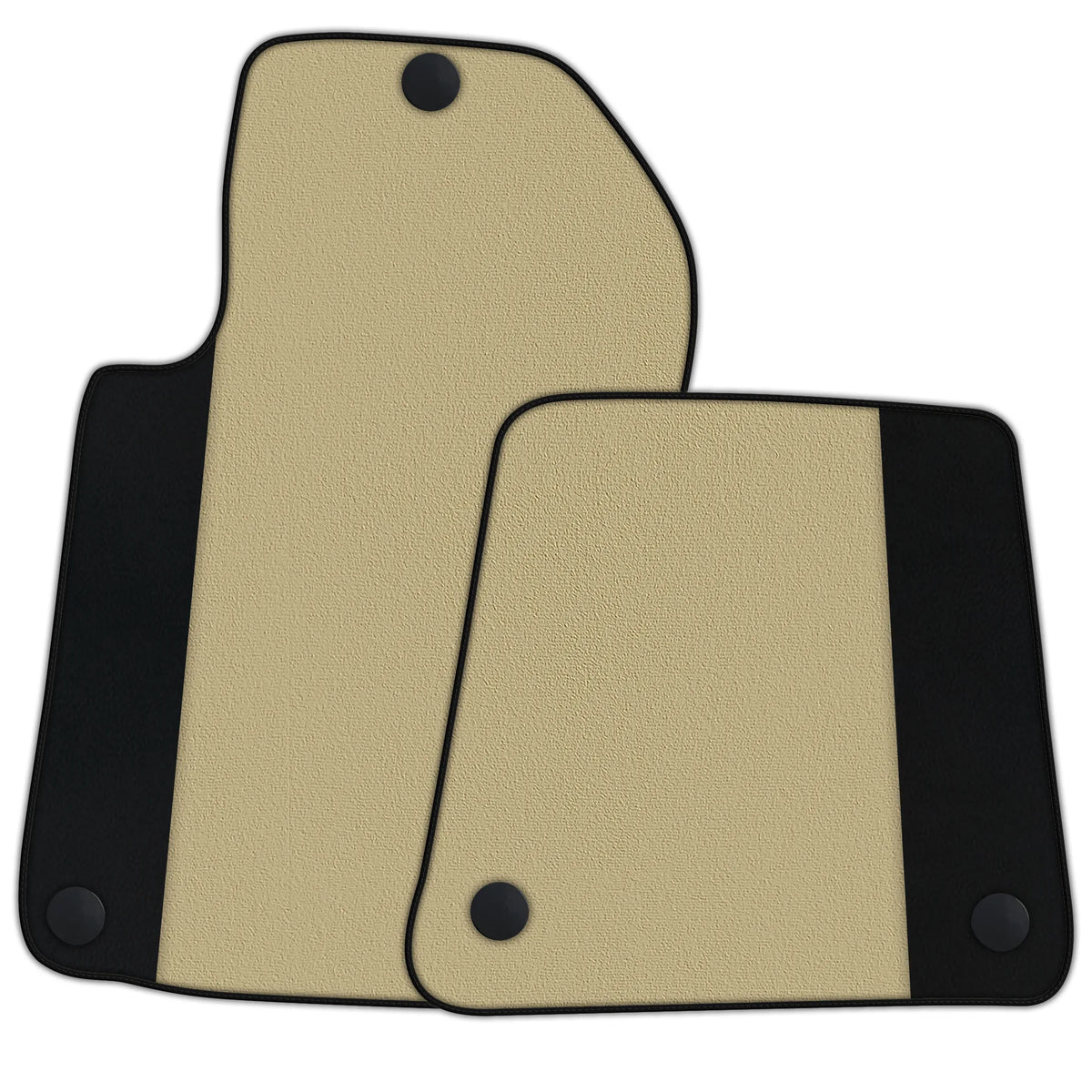 Passgenaue Autofußmatten aus Teppich mit Leder für Ferrari 599 Coupe (2006-2012)