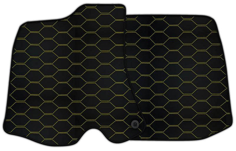 Customizable Leather Floor Mats with Divario Pattern for Ferrari Portofino (2018–2023)