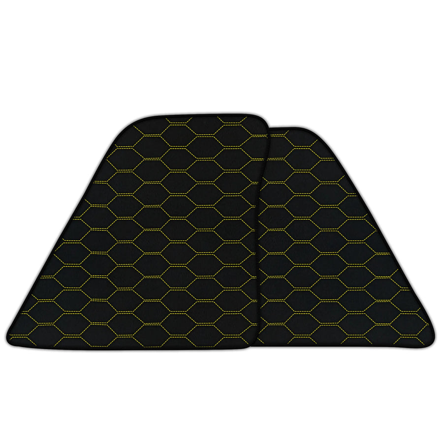 Customizable Leather Floor Mats with Divario Pattern for Ferrari SF90 Stradale (2019-2024)