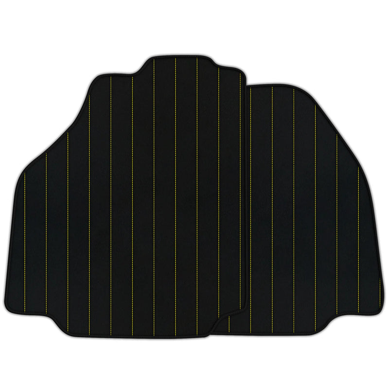 Customizable Leather Floor Mats with Line Pattern for Ferrari 458 Italia (2009-2015)
