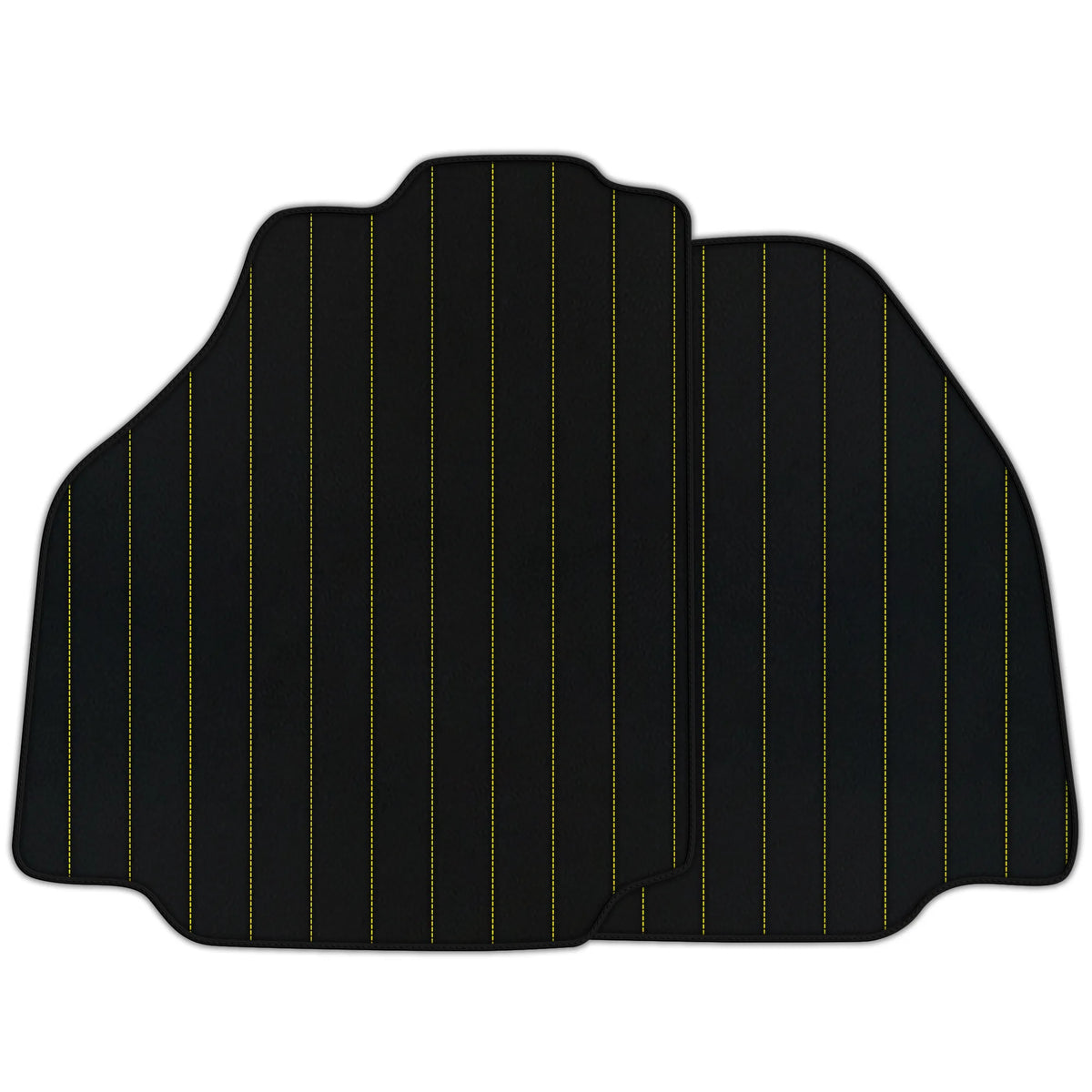 Customizable Leather Floor Mats with Line Pattern for Ferrari 488 GTB (2016-2022)