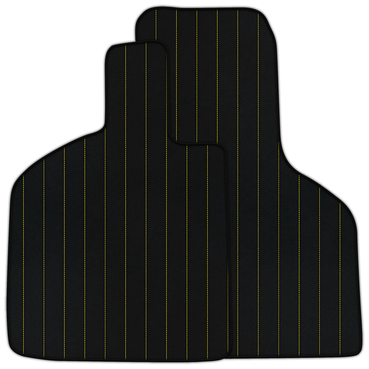Customizable Leather Floor Mats with Line Pattern for Lamborghini Huracan Tecnica (2022-2024)