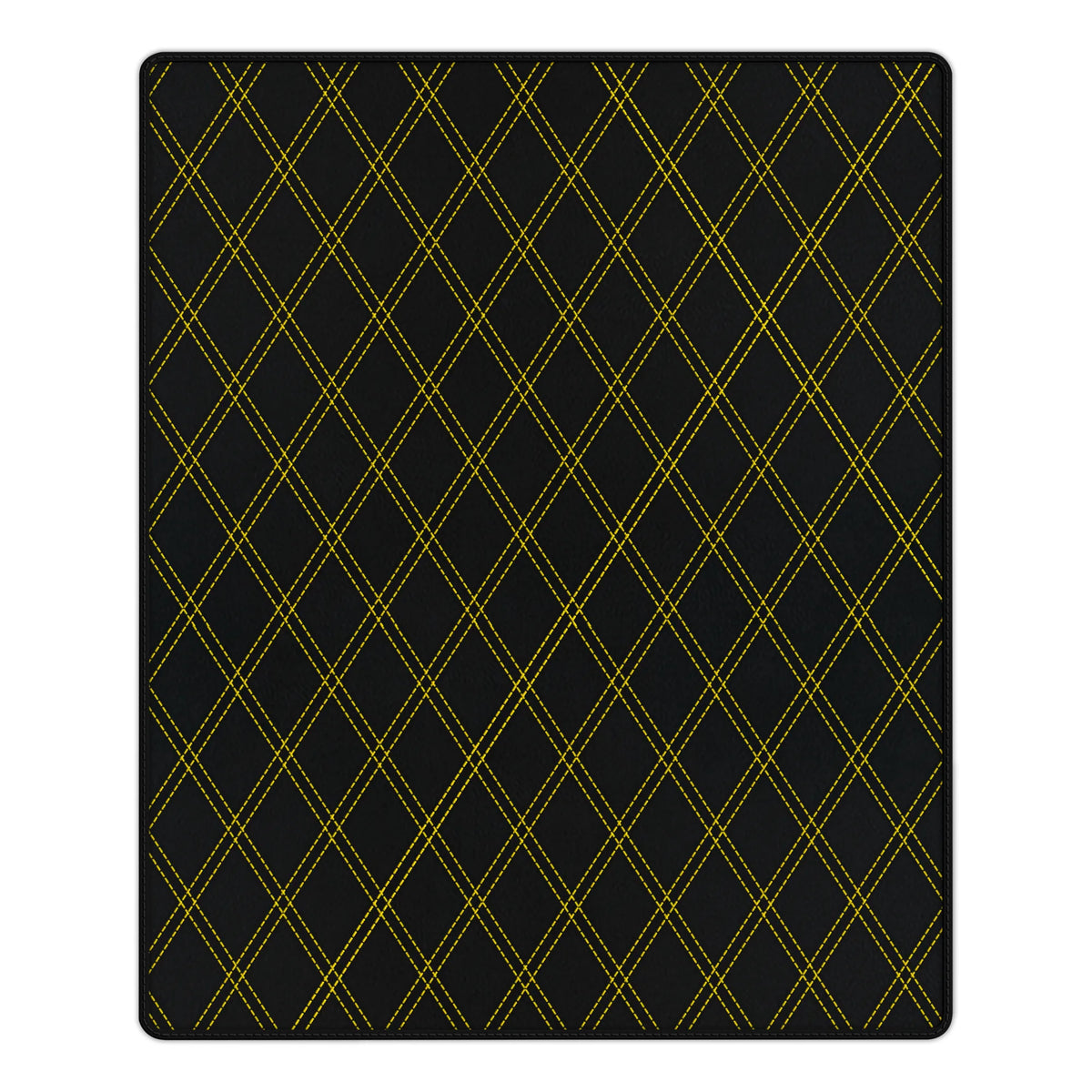Customizable Leather Trunk Floor Mats with Double Diamond Pattern for Ferrari 296 GTB (2022-2027)