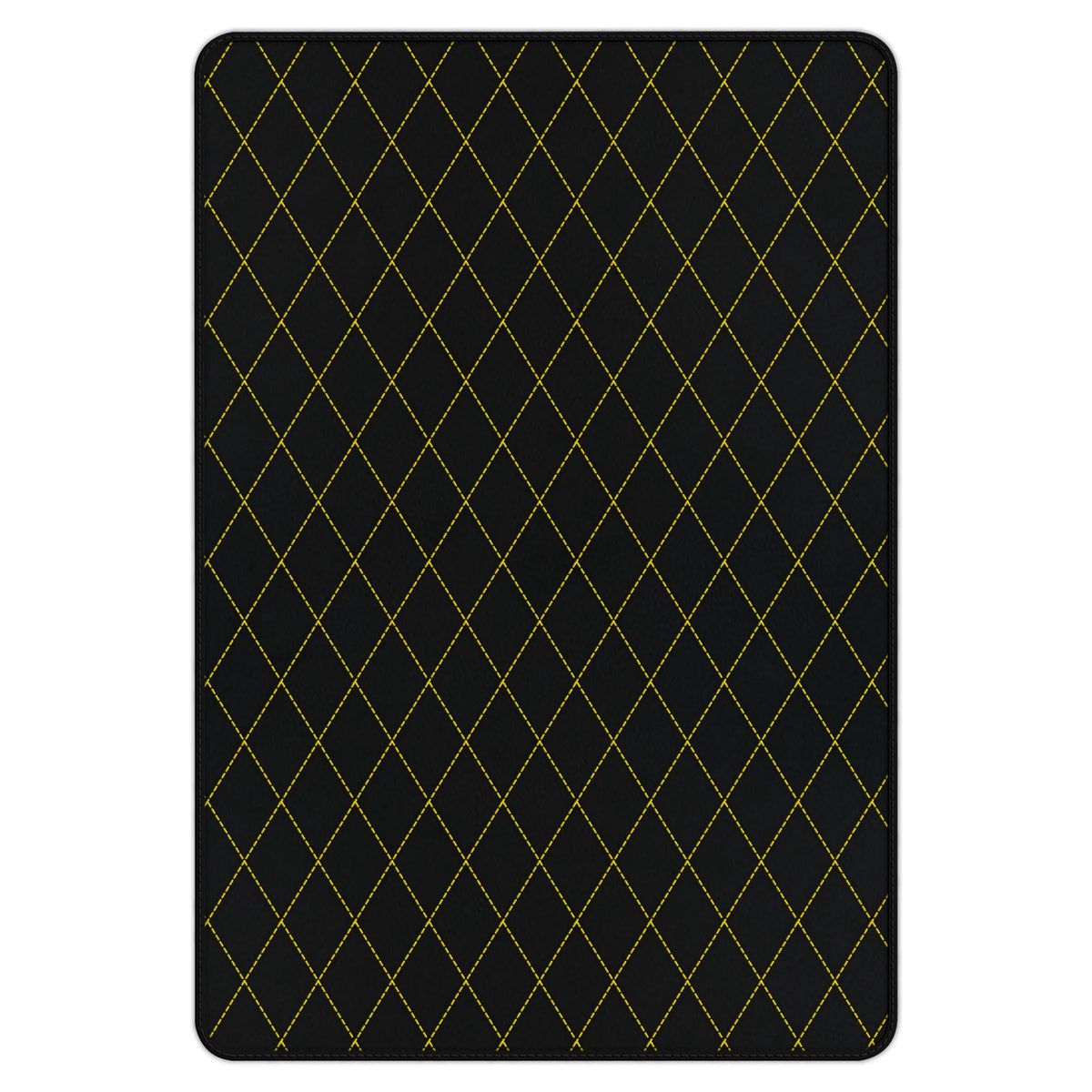 Customizable Leather Trunk Floor Mats with Single Diamond Pattern for Ferrari 458 GT2 (2012-2015)