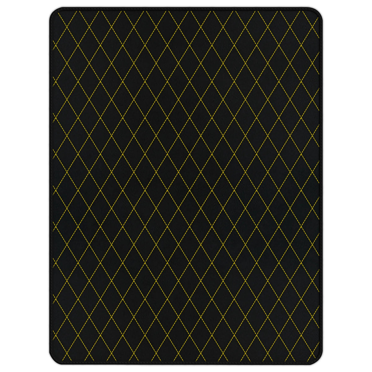 Customizable Leather Trunk Floor Mats with Single Diamond Pattern for Ferrari 488 GTB (2016-2022)