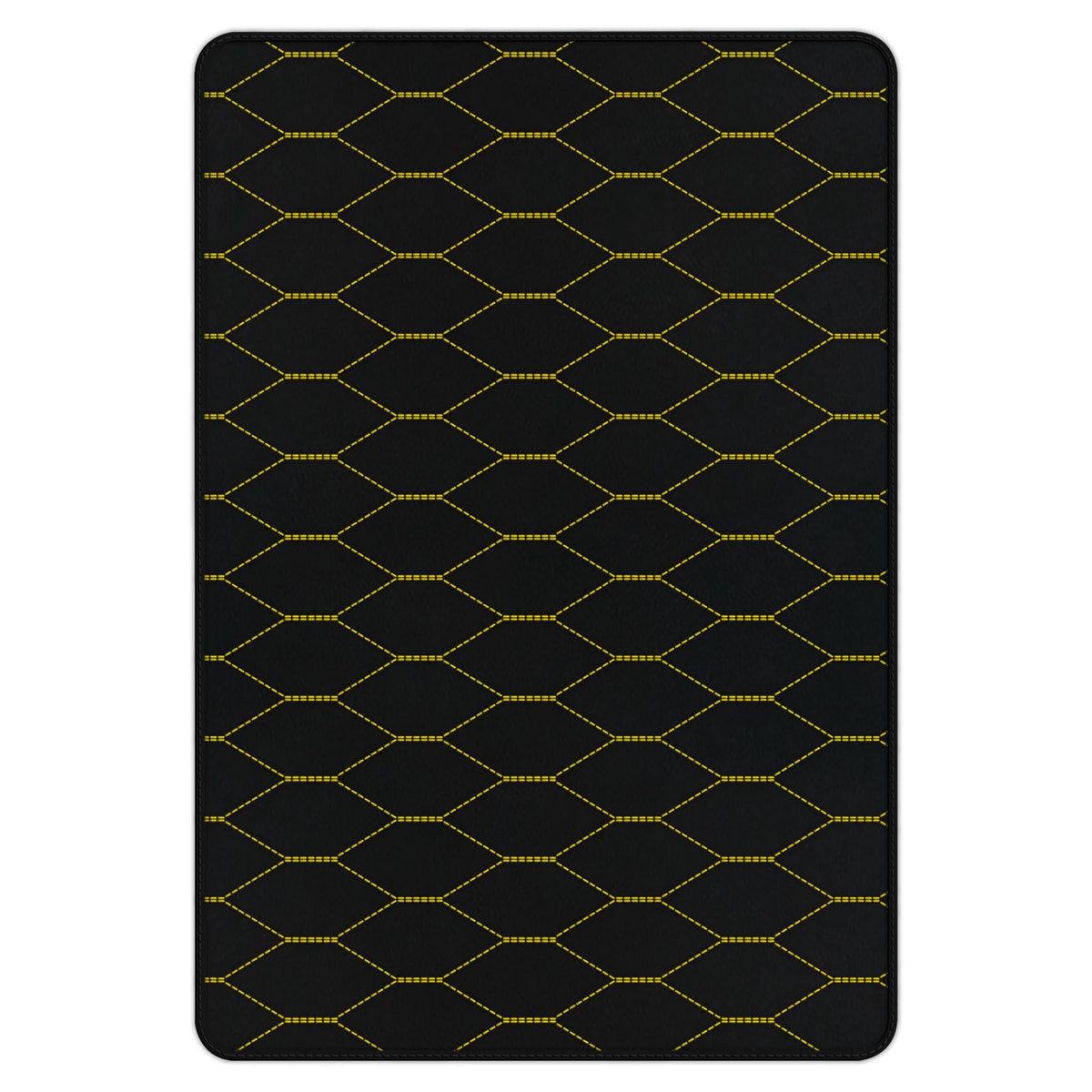 Customizable Leather Trunk Floor Mats with Viper Hex Pattern for Ferrari 458 Italia (2009-2015)