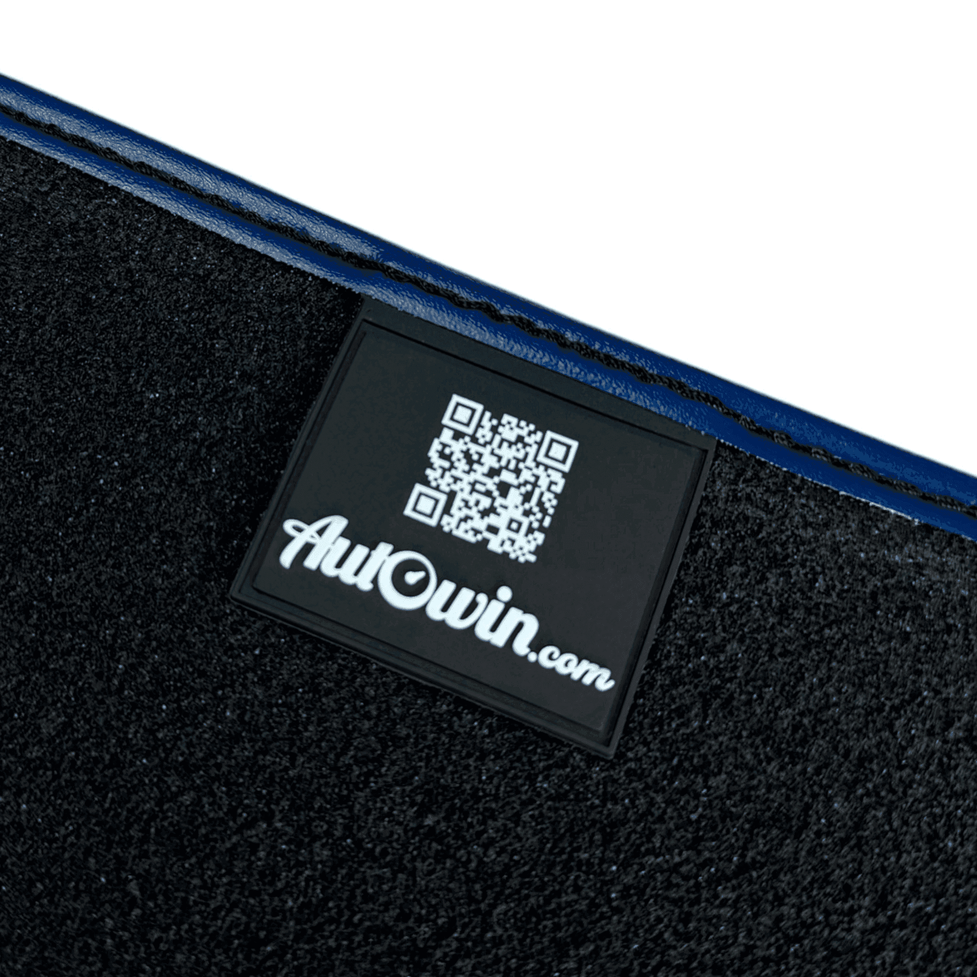 Dark Blue Floor Mats for Porsche 718 Boxster (2016-2023) with Leather - AutoWin