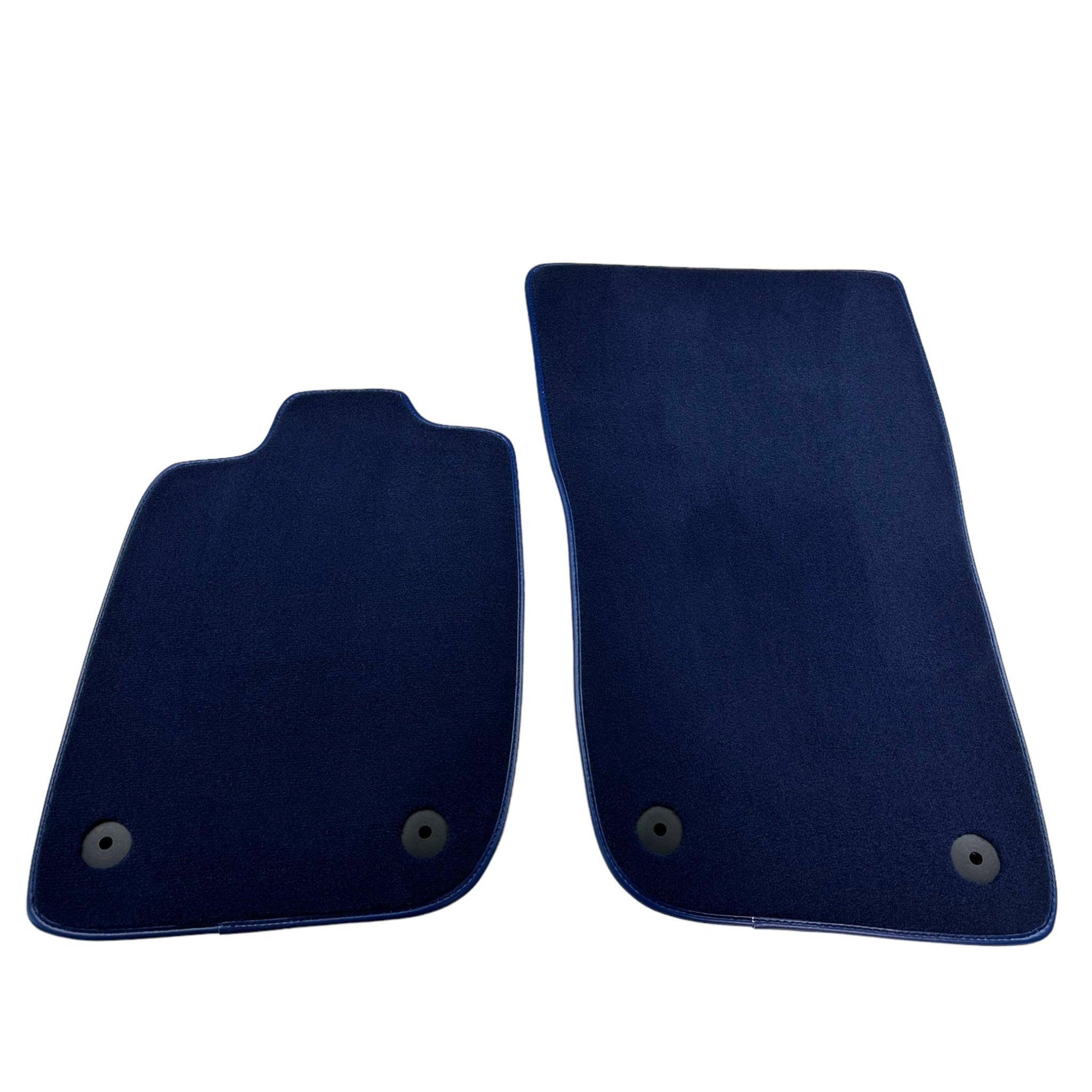 Dark Blue Floor Mats For Bentley Continental GT (2018–2023) - AutoWin