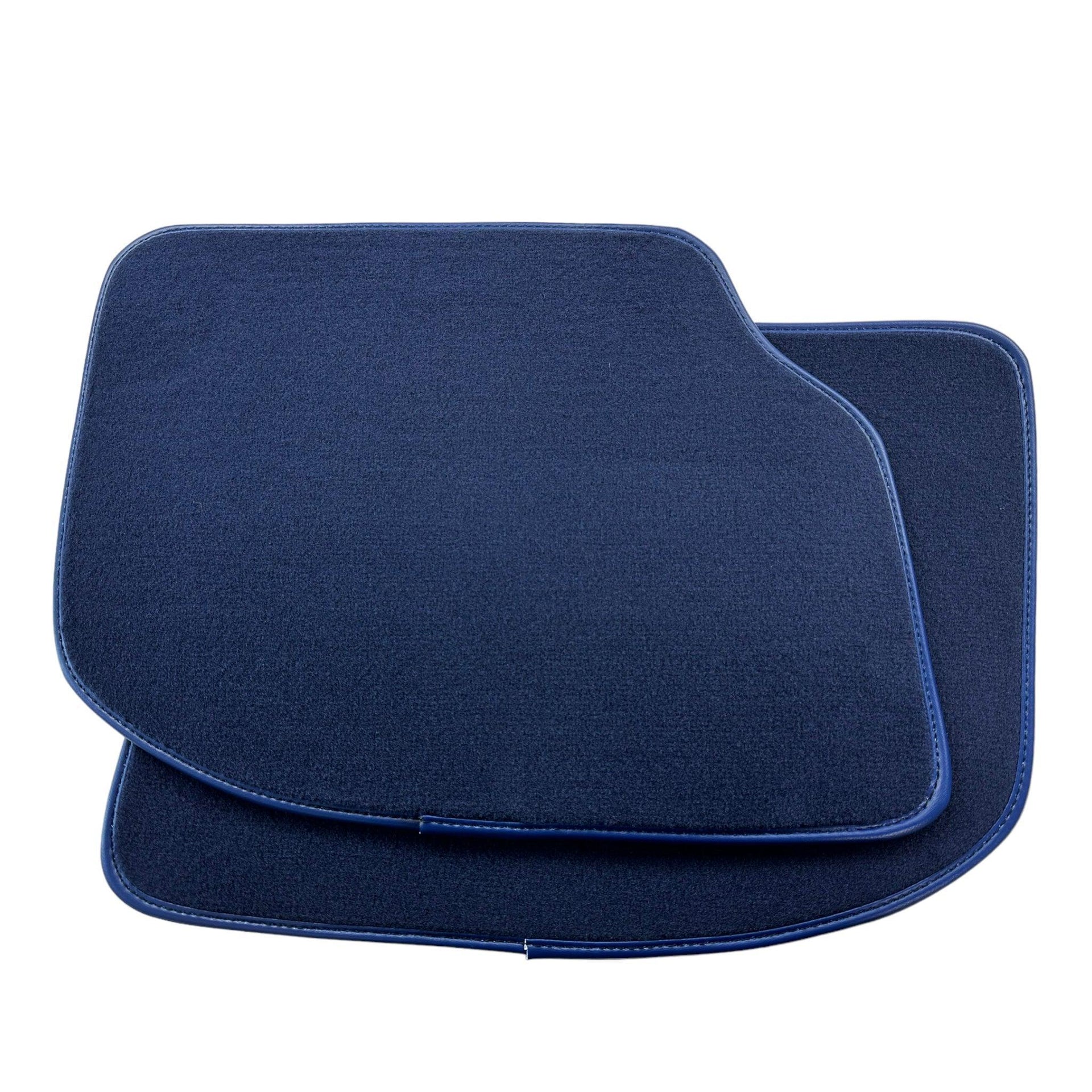 Dark Blue Floor Mats For Bentley Continental GTC Convertible (2018–2023) - AutoWin