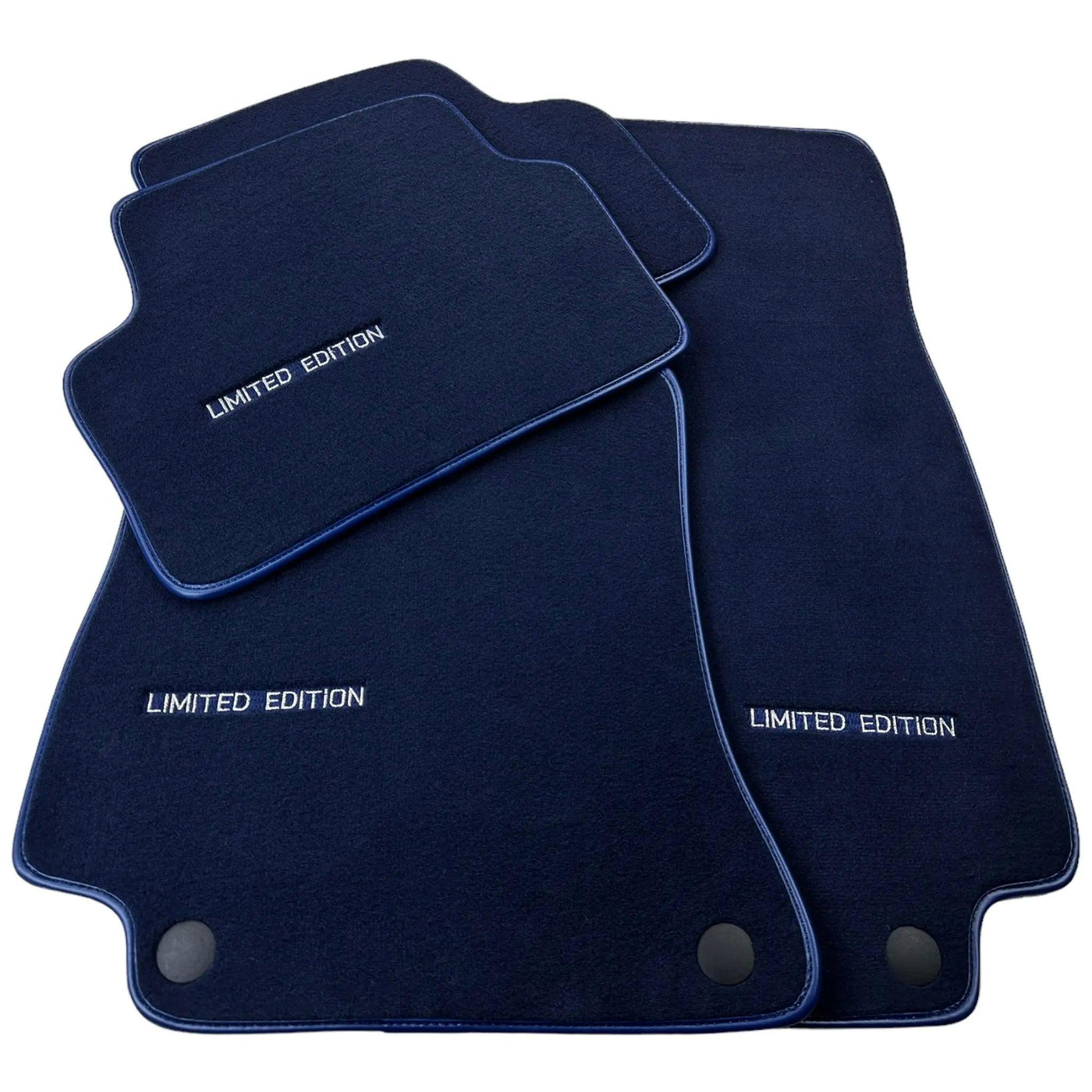 Dark Blue Floor Mats For Mercedes Benz GLS-Class X167 (2019-2023) | Limited Edition - AutoWin