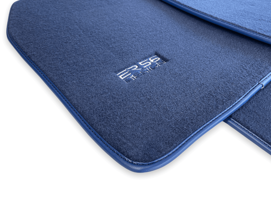 Dark Blue Floor Mats for Porsche 911 - 964 (1989-1994) - AutoWin