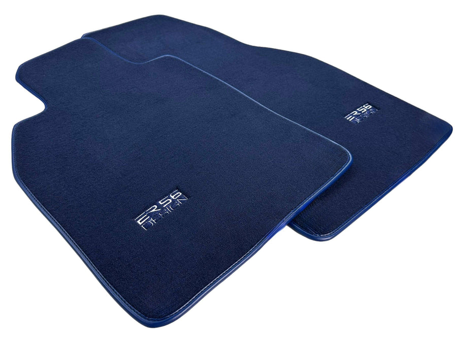Dark Blue Floor Mats for Porsche 981 Cayman (2012–2016) | Er56 Design - AutoWin