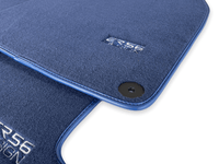 Dark Blue Floor Mats for Porsche Cayenne (2003-2010) | ER56 Design - AutoWin