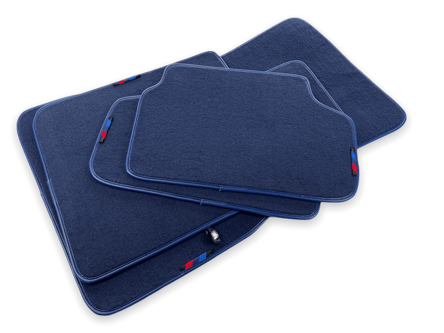 Dark Blue Mats For BMW Gran Tourer F46 (2015-2022) 5 Seats With M Package - AutoWin
