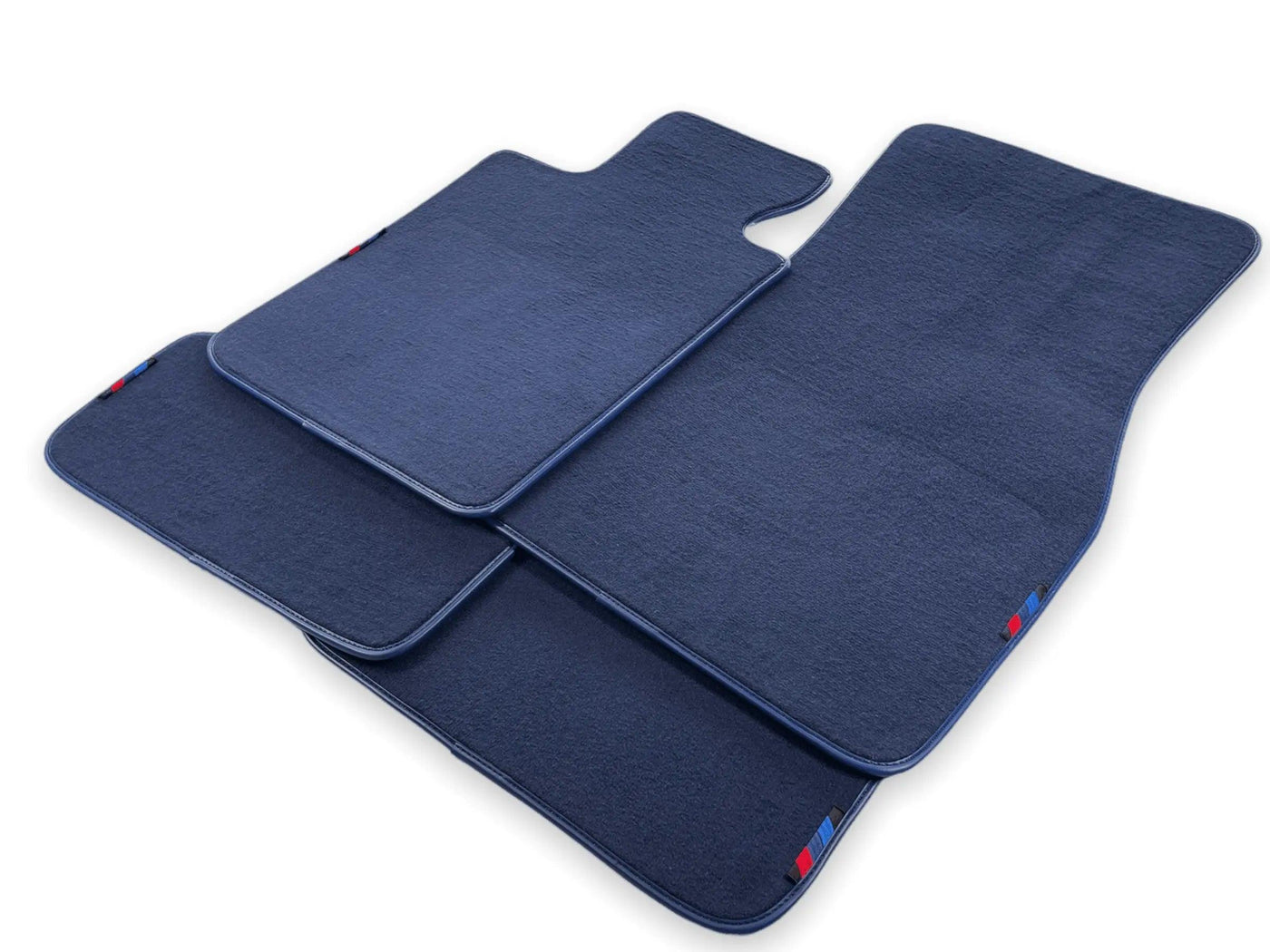 Dark Blue Mats For BMW M5 E34 With M Package - AutoWin