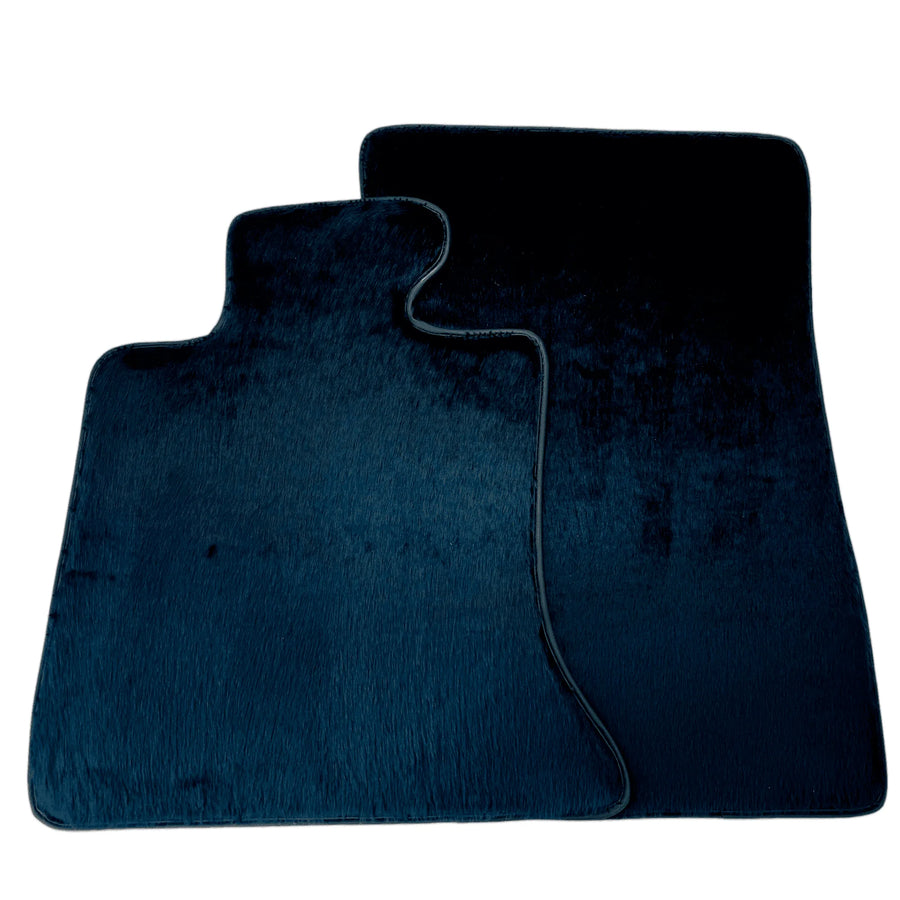 Dark Blue Sheepskin Floor Mats for Rolls-Royce Ghost Series I (2010–2020)