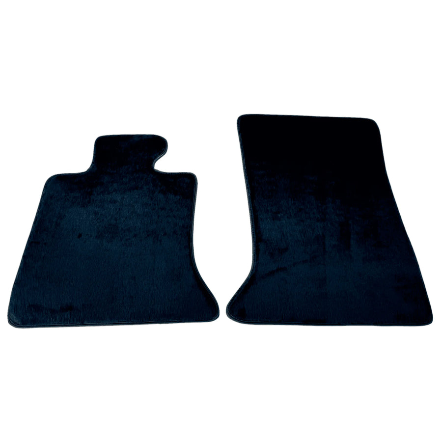 Dark Blue Sheepskin Floor Mats for Rolls-Royce Ghost Series I (2010–2020)