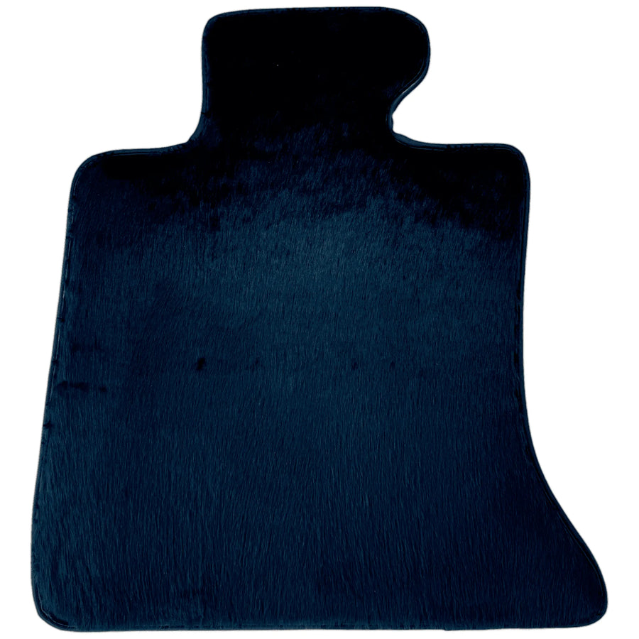 Dark Blue Sheepskin Floor Mats for Rolls-Royce Ghost Series I (2010–2020)