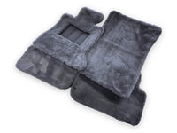 Dark Gray Sheepskin Floor Mats For Rolls Royce Phantom VIII (2017-2024) Er56 Design Brand