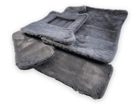 Dark Gray Sheepskin Floor Mats For Rolls Royce Phantom VIII (2017-2024) Er56 Design Brand