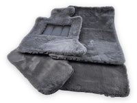 Dark Gray Sheepskin Floor Mats For Rolls Royce Phantom VIII (2017-2024) Er56 Design Brand