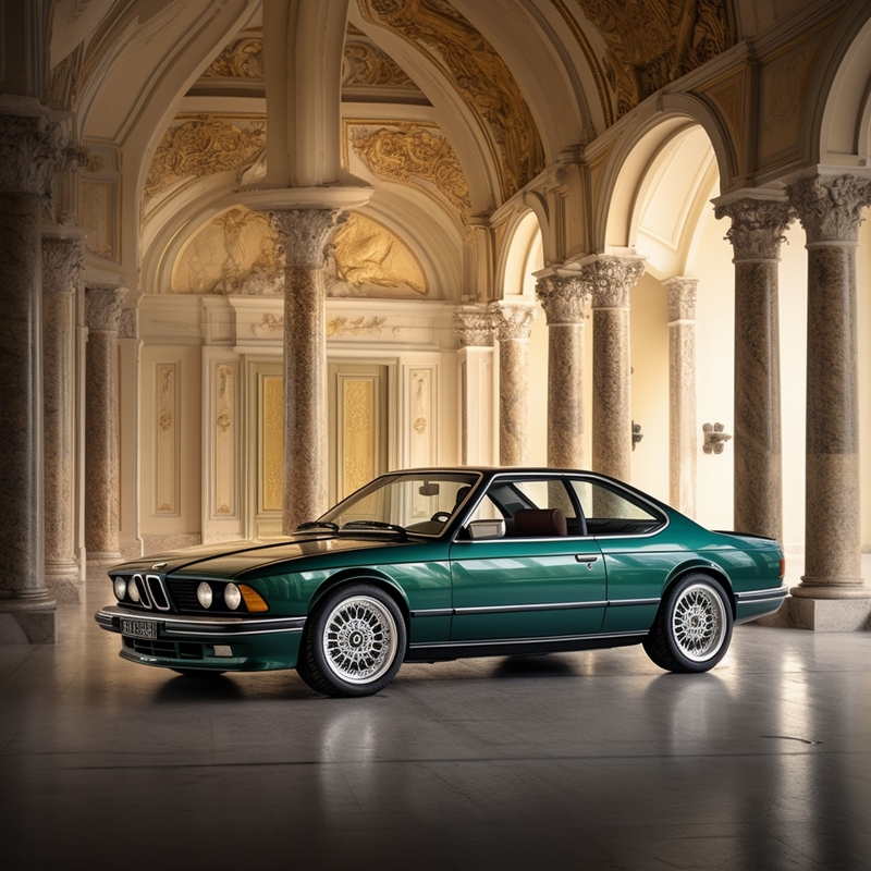 BMW 6 シリーズ用のプレミアム フロア マットE24 クーペ (1976-1989)