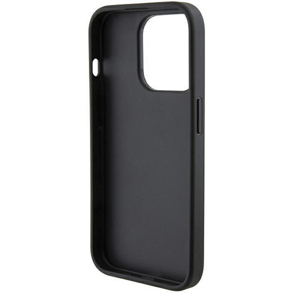 Ferrari Grip Stand Metal Logo Hardcase for iPhone 15 Pro 6.1" - AutoWin
