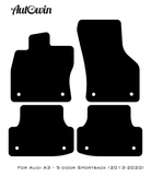 Floor Mats for Audi A3 - 5-door Sportback (2013-2020) Er56 Design - AutoWin