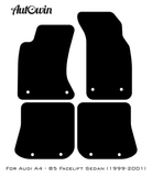 Floor Mats for Audi A4 - B5 Facelift Sedan (1999-2001) - AutoWin