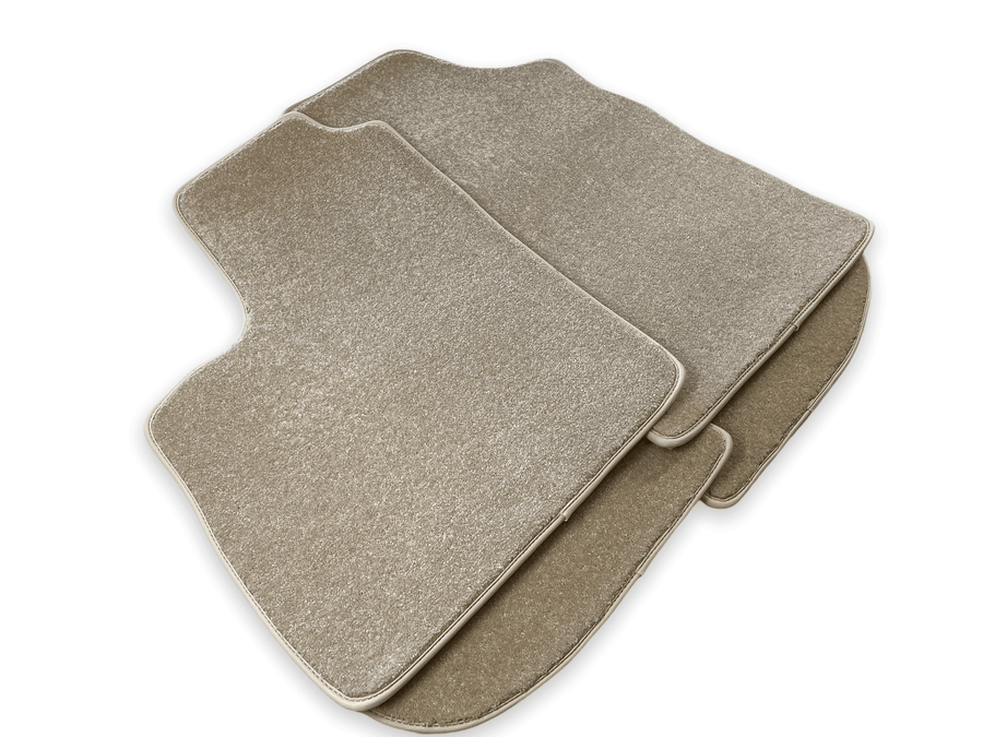 Floor Mats For Bentley Continental GT Beige Luxury Quality 2011–2018 - AutoWin
