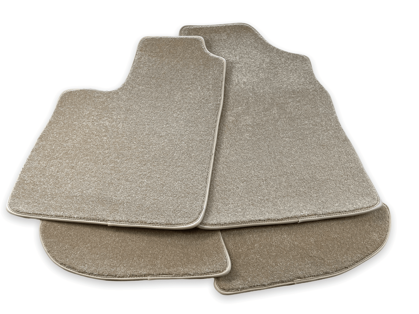 Floor Mats For Bentley Continental GTC (2011-2018) Beige Luxury Quality - AutoWin