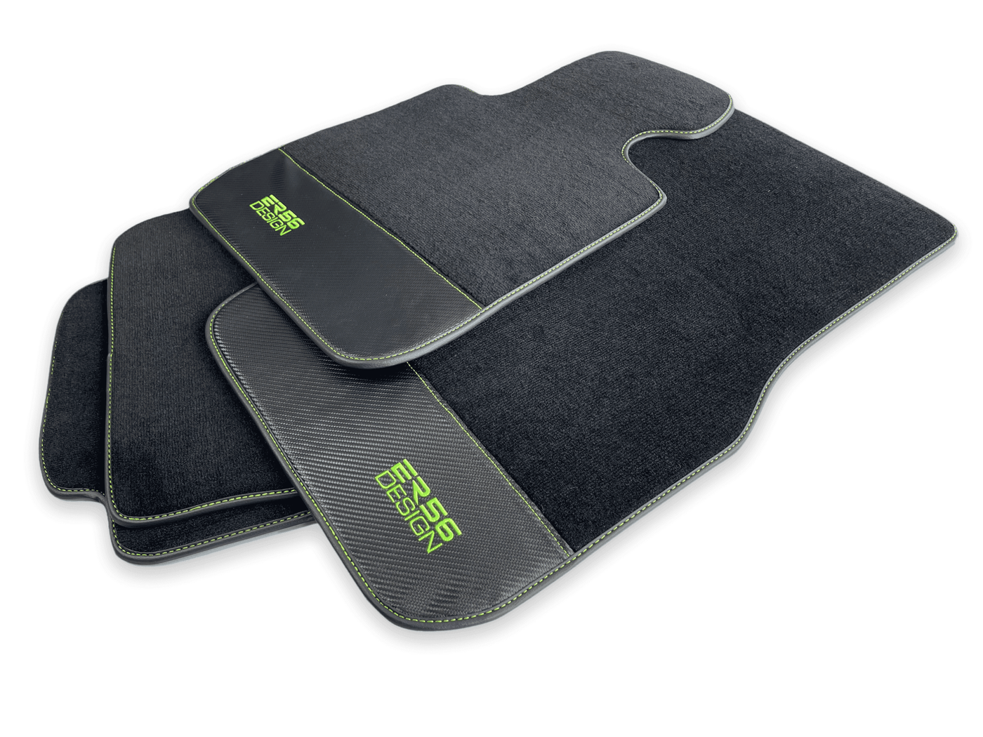 Floor Mats For BMW 7 Series E38 Long Carbon Leather | Er56 Design - AutoWin