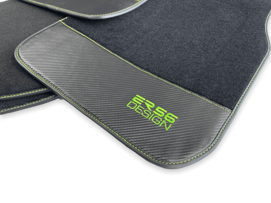 Floor Mats For BMW 7 Series E38 Long Carbon Leather | Er56 Design - AutoWin