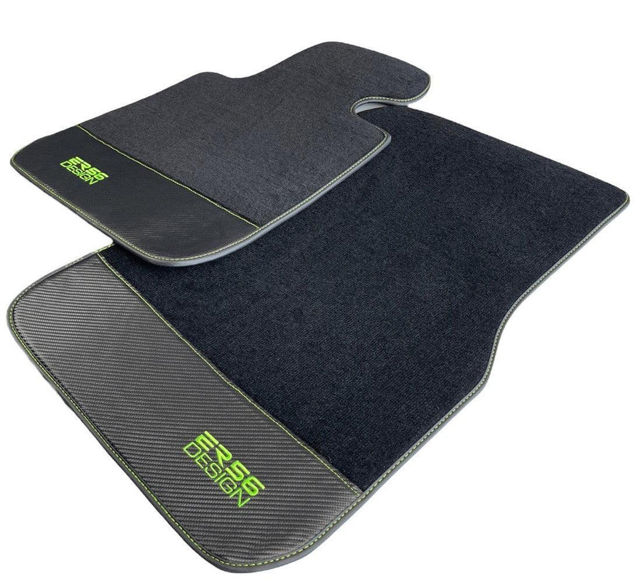 Floor Mats For BMW Z4 Series G29 Carbon Leather Er56 Design - AutoWin