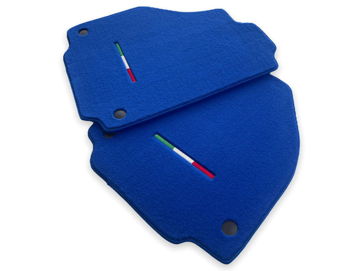 Floor Mats For Ferrari 458 GT2 2012-2015 Blue Autowin Brand Italian Edition