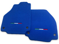 Floor Mats For Ferrari 458 GT2 2012-2015 Blue Autowin Brand Italian Edition