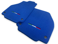 Floor Mats For Ferrari 458 GT2 2012-2015 Blue Autowin Brand Italian Edition